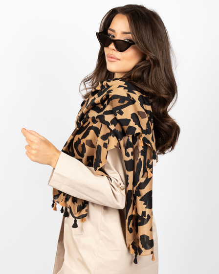 CHUSTA Damska SZAL SZALIK Alessio na SZYJĘ na GŁOWĘ chustka LEKKA ZWIEWNA