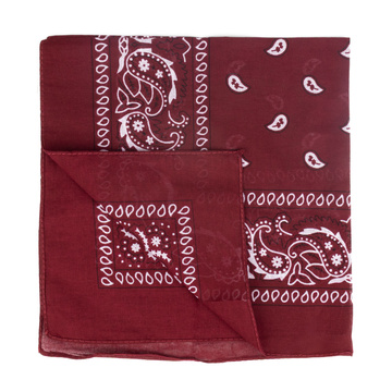 BANDAMKA BANDANA Alessio CHUSTKA CHUSTA bordowa