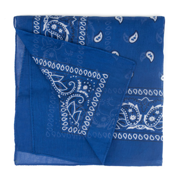 BANDAMKA BANDANA Alessio CHUSTKA CHUSTA niebieska