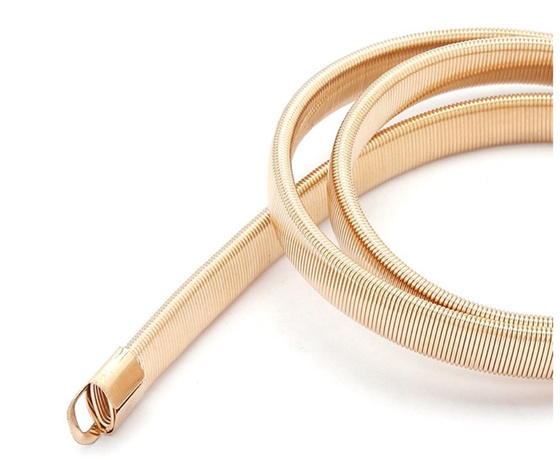 PASEK sprężynka damski ELASTYCZNY do sukienki