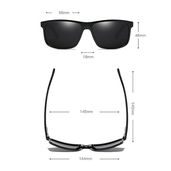 OKULARY POLARYZACYJNE męskie PRZECIWSŁONECZNE