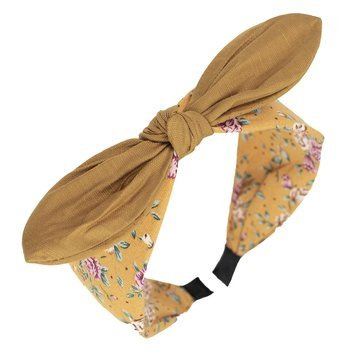 OPASKA DO WŁOSÓW kwiaty SZEROKA kokarda pin up