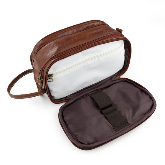 Alessio KOSMETYCZKA Męska Podróżna Saszetka ORGANIZER Na Kosmetyki XXL