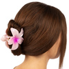 KLAMRA KWIAT szczęka duża SPINKA do włosów kwiatek Kwiat Plumerii HAWAJSKA