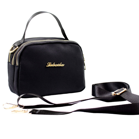 TOREBKA mała damska KLASYCZNA torba miejska kuferek LISTONOSZKA