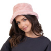 ZIMOWY bucket hat KAPELUSZ na zimę ciepły PLUSZOWY czapka