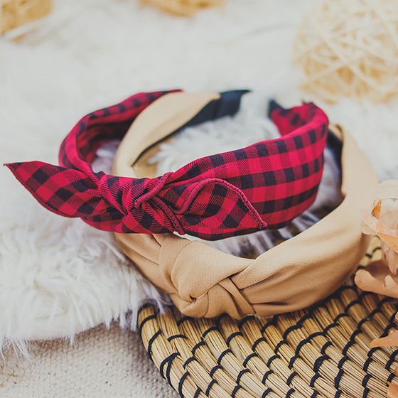 OPASKA DO WŁOSÓW TURBAN WĘZEŁ bowknot