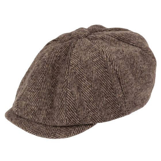 KASZKIET Męski Alessio Stylowy Elegancki NEWSBOY CAP Jesień Zima RETRO