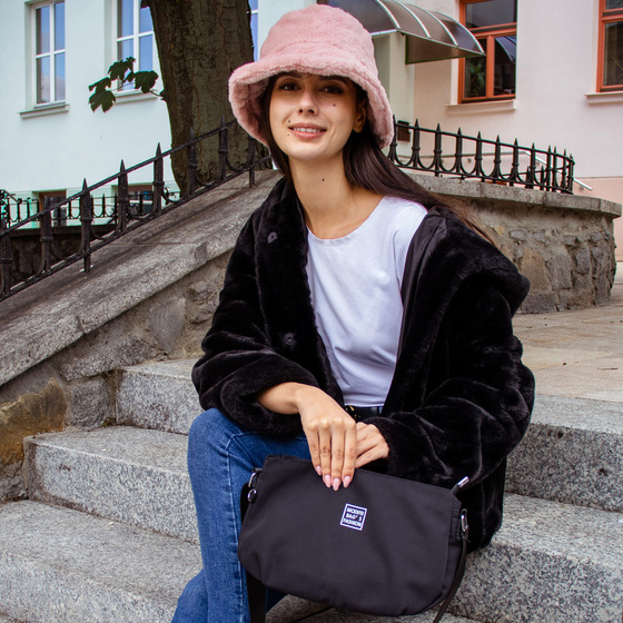 TOREBKA na ramię mała damska LISTONOSZKA młodzieżowa torba