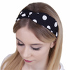 OPASKA DO WŁOSÓW czarna PIN UP bandamka KROPKI
