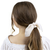GUMKA DO WŁOSÓW ecru APASZKA scrunchies FROTKA