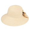 KAPELUSZ DAMSKI Alessio słomkowy boho lato plaża KOKARDA słomiany