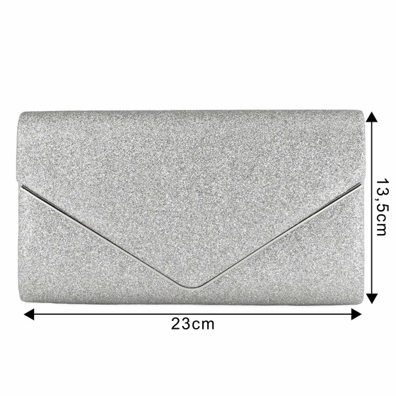 TOREBKA damska WIECZOROWA KOPERTÓWKA mała elegancka wizytowa BROKAT