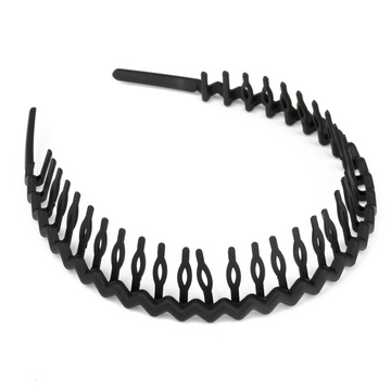 OPASKA DO WŁOSÓW Miss Glow z grzebykiem zygzak ząbki klasyczna GRZEBIEŃ