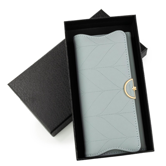 Alessio PORTFEL damski DUŻY PORTMONETKA Pudełko PREZENTOWE