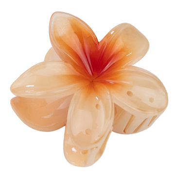 KLAMRA KWIAT szczęka duża SPINKA do włosów kwiatek HAWAJSKA KWIAT PLUMERII