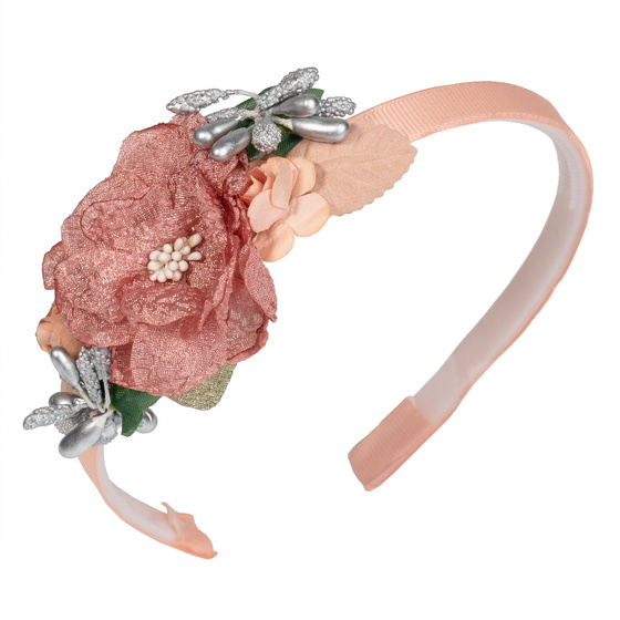 OPASKA DO WŁOSÓW damska ŚLUB kwiaty PANIEŃSKI