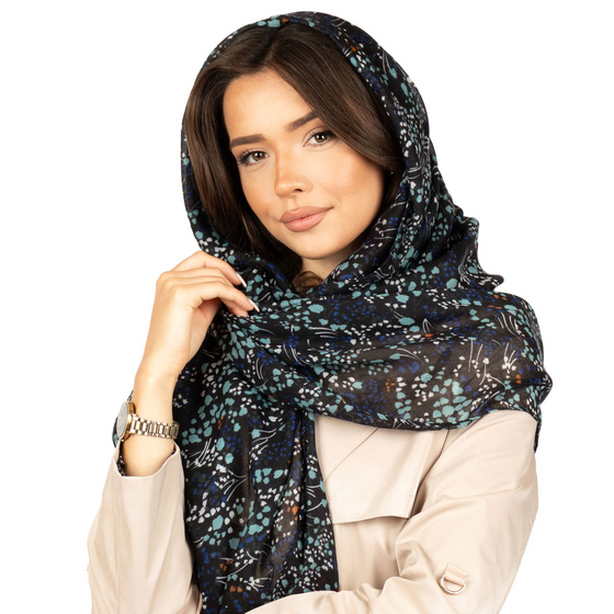 CHUSTA Damska SZAL SZALIK Alessio na SZYJĘ na GŁOWĘ chustka LEKKA ZWIEWNA