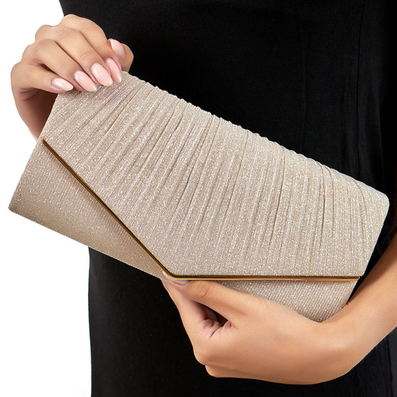 TOREBKA elegancka damska KOPERTÓWKA wizytowa wieczorowa mała ŚLUB