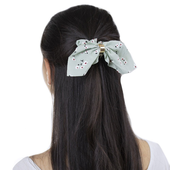 GUMKA do włosów FROTKA apaszka SCRUNCHIES miętowa