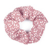 GUMKA DO WŁOSÓW scrunchie RÓŻOWA kropki FROTKA