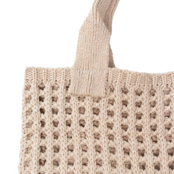 Alessio TORBA DAMSKA NA ZAKUPY na ramię torebka miejska BOHO shopperka