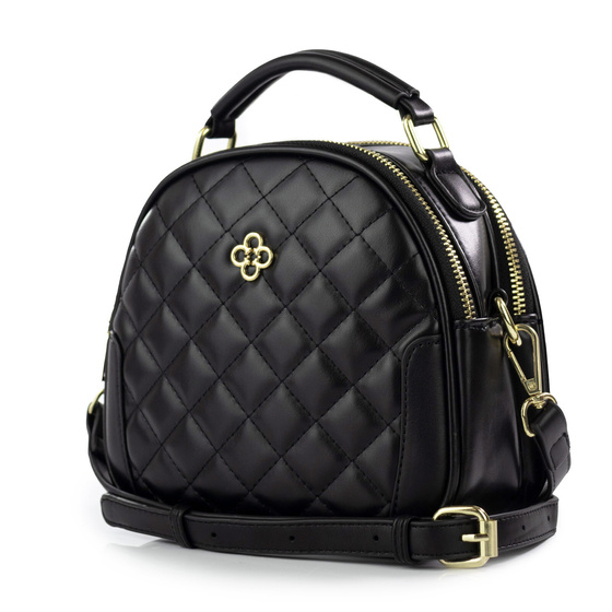 Alessio TOREBKA Damska listonoszka PIKOWANA PASEK QUILTED CROSSBODY