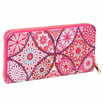 PORTFEL DAMSKI Alessio PORTMONETKA Miękki Styl Ludowy FOLK