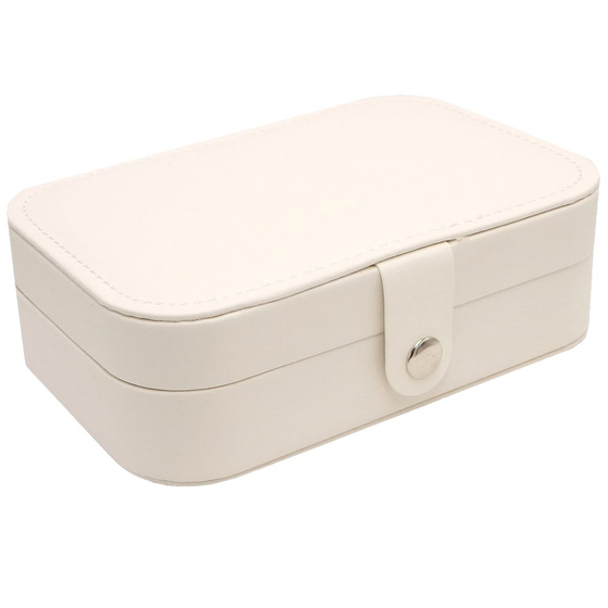 Kuferek na biżuterię elegancki SZKATUŁKA organizer mały