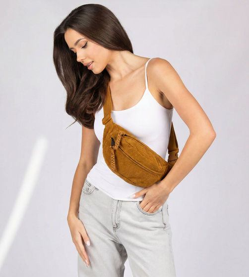 Alessio NERKA SASZETKA TOREBKA damska na PAS lub NA RAMIĘ CROSSBODY