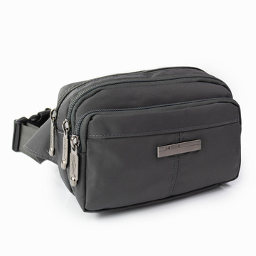 Torebka saszetka BIODRÓWKA NERKA męska POJEMNA SOLID PREMIUM