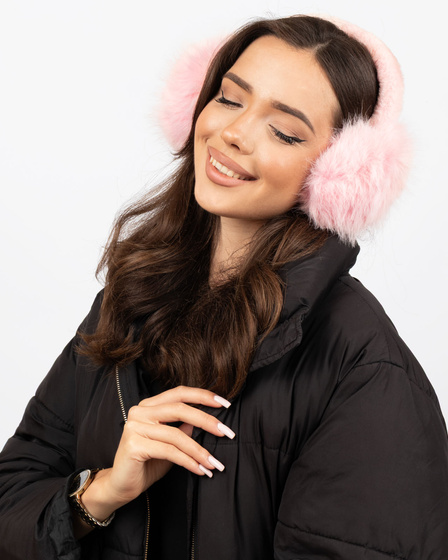 NAUSZNIKI ZIMOWE Alessio OCIEPLANE pluszowe CIEPŁE FUTERKO SŁUCHAWKI