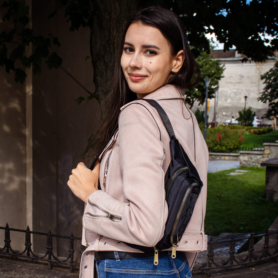 Torebka damska NERKA torba na ramię saszetka BIODROWA