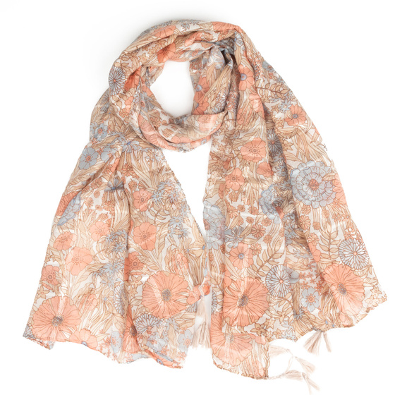 CHUSTA Damska SZAL SZALIK Alessio na SZYJĘ na GŁOWĘ chustka LEKKA ZWIEWNA