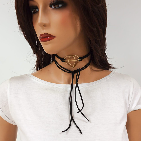Choker NASZYJNIK diament