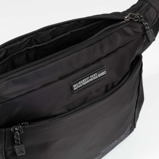 LISTONOSZKA SASZETKA torba na ramię MIEJSKA POJEMNA