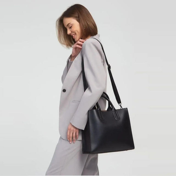 Alessio TOREBKA Damska KLASYCZNA na ramię DO PRACY ELEGANCKA