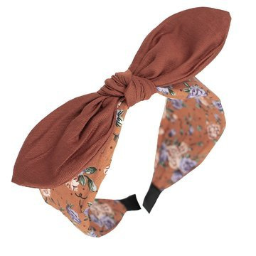 OPASKA DO WŁOSÓW pin up SZEROKA KWIATY kokarda