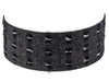 Choker "potargany" czarny