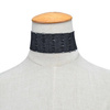 Choker "potargany" czarny