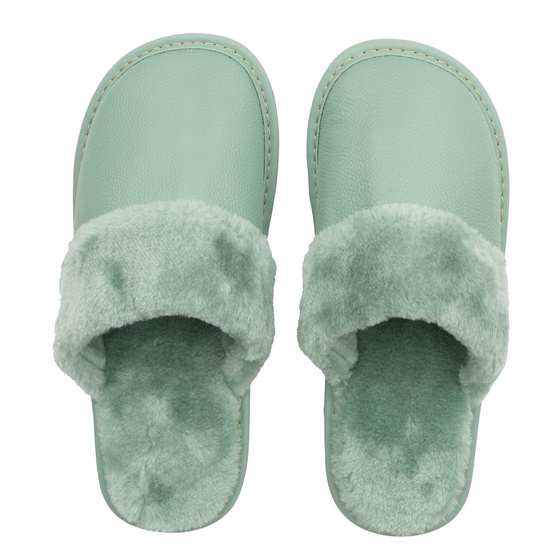 KAPCIE damskie Alessio domowe OCIEPLANE MIĘKKIE Futerko r. 35-36