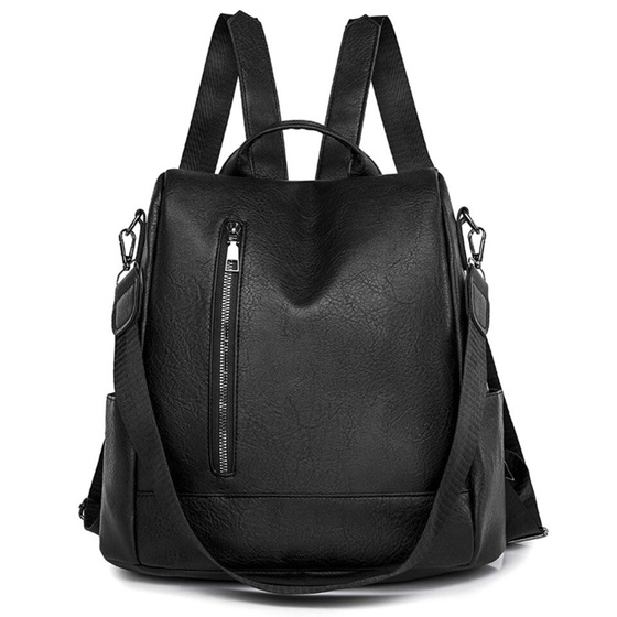 Alessio PLECAK POJEMNY ELEGANCKI MIEJSKI torba / plecak 2w1 ANTYKRADZIEŻOWY