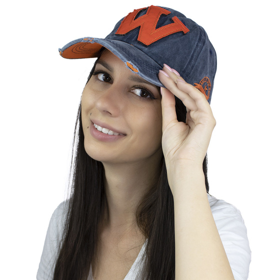 Czapka z daszkiem retro kaszkietówka VINTAGE bejsbolówka