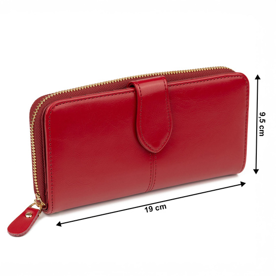 PORTFEL damski Alessio DUŻY PORTMONETKA