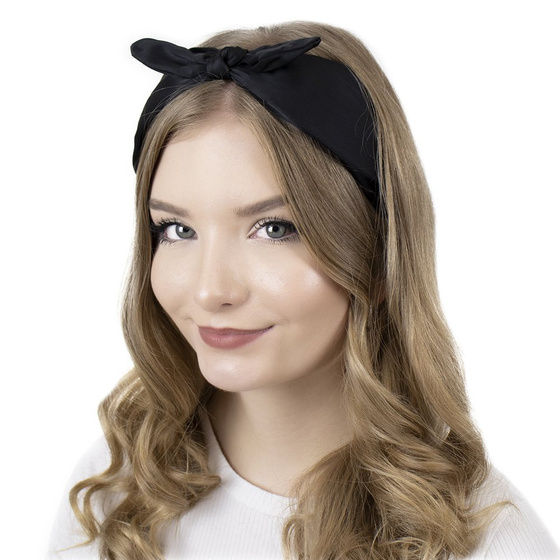 OPASKA DO WŁOSÓW kokarda SZEROKA węzeł pin up gładka