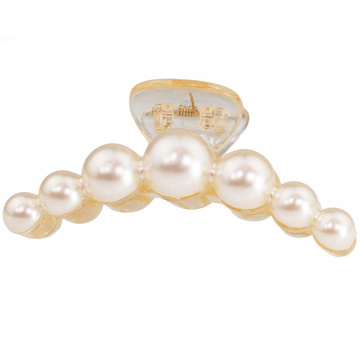 SPINKA DO WŁOSÓW klamra duża PERŁY elegancka