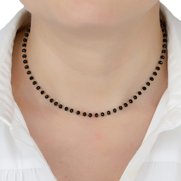 Naszyjnik KORALIKI złoty STAL SZLACHETNA POZŁACANA