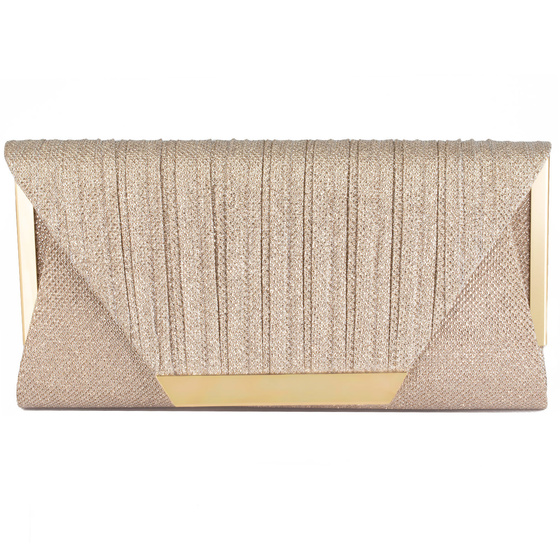 Torebka KOPERTÓWKA wieczorowa damska wizytowa ŁAŃCUSZEK elegancka