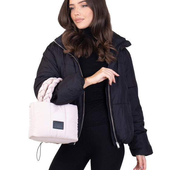 Alessio TOREBKA Damska PIKOWANA Pojemna KLASYCZNA QUILTED