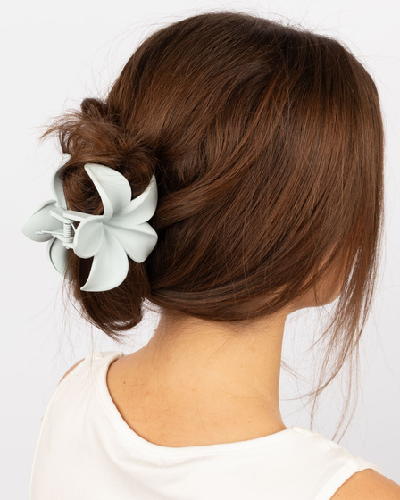 SPINKA DO WŁOSÓW klamra żabka szczęka Kwiat Plumerii KWIAT HAWAJSKI